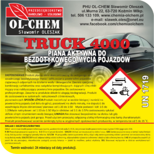 piana aktywna Truck 4000 Ol-Chem 